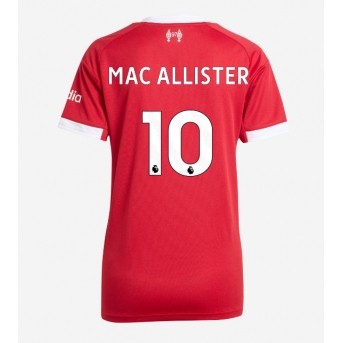 Billige Fotballdrakt Liverpool Alexis Mac Allister #10 Replika Hjemmedrakt Dame 2025-26 Kortermet